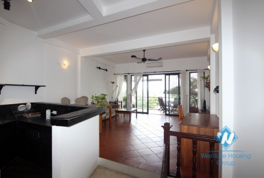Lakeview balcony and quiet apartment for rent in Truc Bach, Ba Dinh